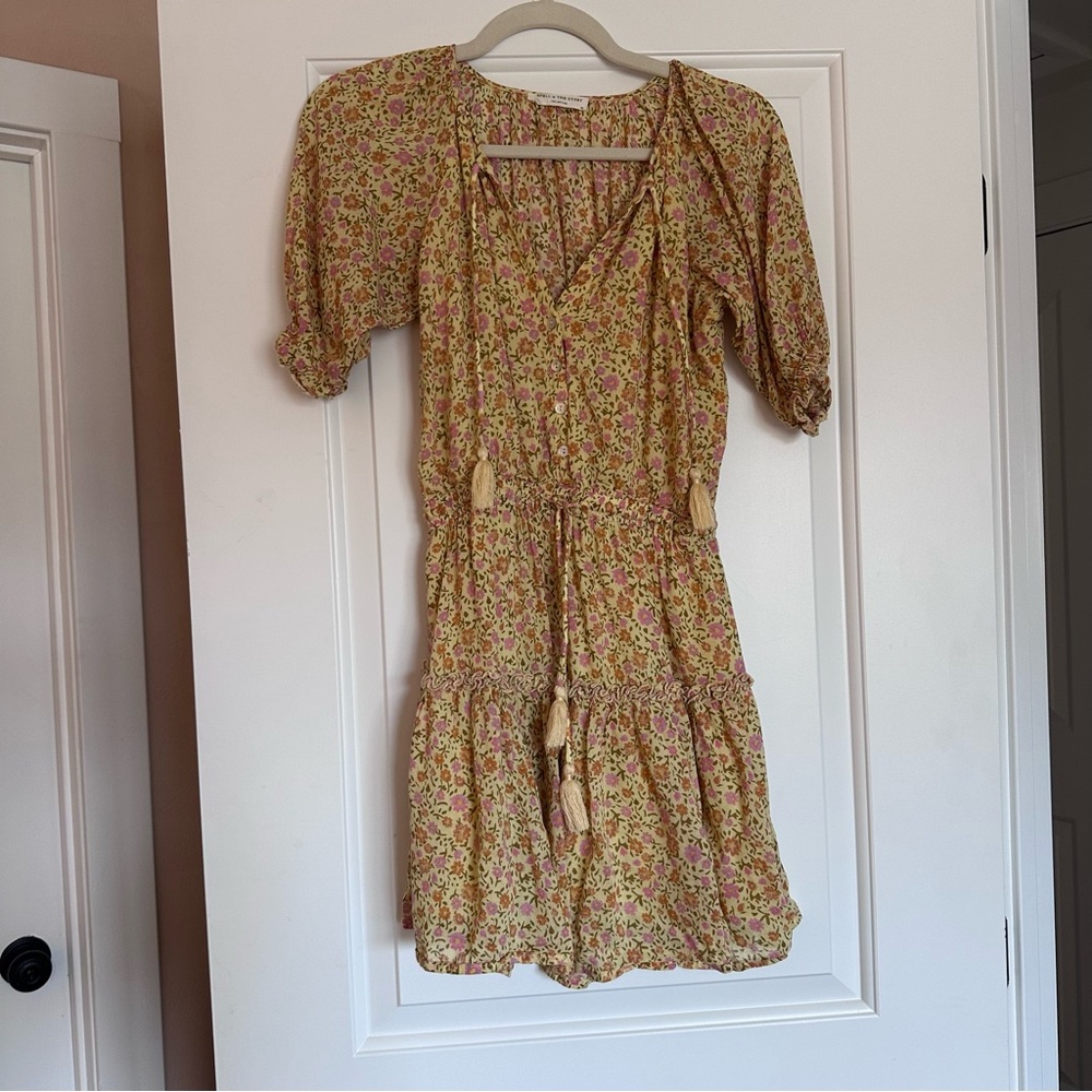 Spell floral mini dress, XS